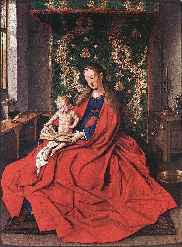 Madonna with the Child Reading dfg, EYCK, Jan van